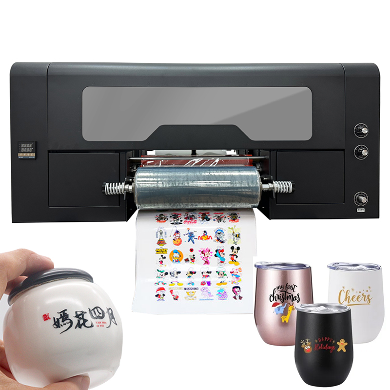 Label Printer - Santos UV DTF-printer voor logo stickers,