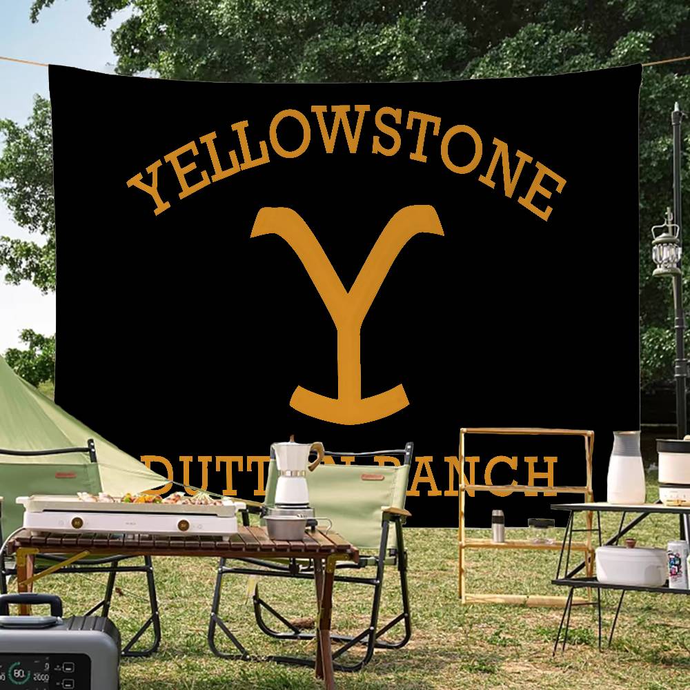 Commercial Printing Company - Y-Yellowstone Amerikaanse TV-serie Geavanceerde drukwerkcommerciële reclamevlag