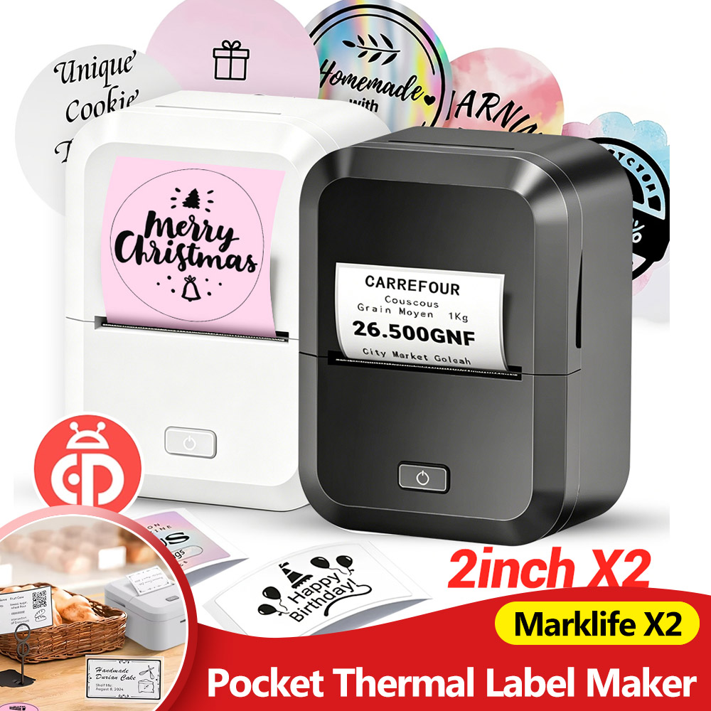 Commercial Book Printing Machines - Marklife X2 draagbare thermische printer Bluetooth