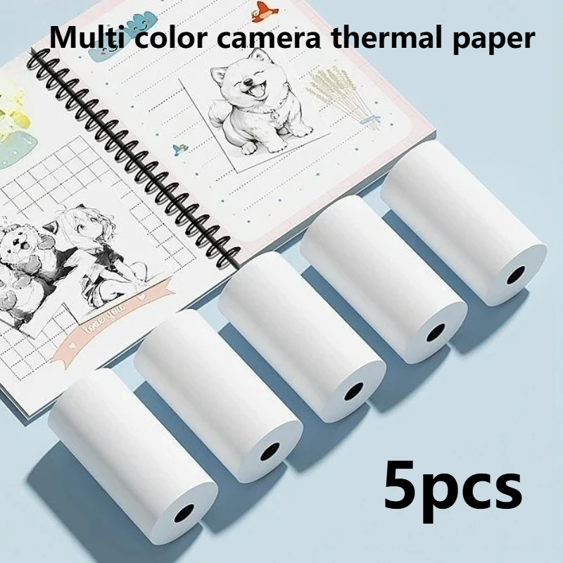 Thermal Printer - 5-rollen thermisch zelfklevende sticker fotopapier printers