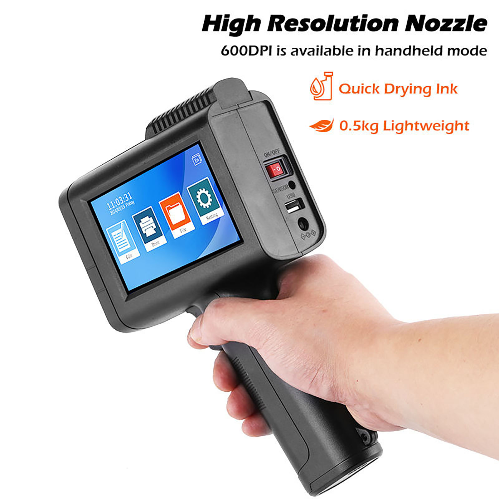 ZM-C13 12,7 mm draagbare mini- - Barcode Printer recensie en prijs