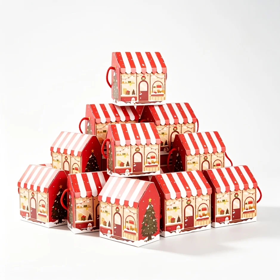 10 stuks kerstcadeaudozen in d - Printer Paper recensie en prijs