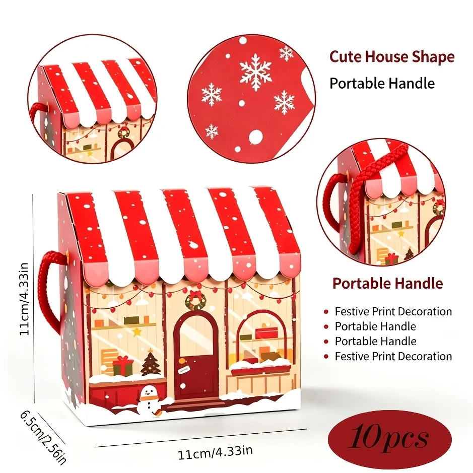 10 stuks kerstcadeaudozen in d - Printer Paper recensie en prijs