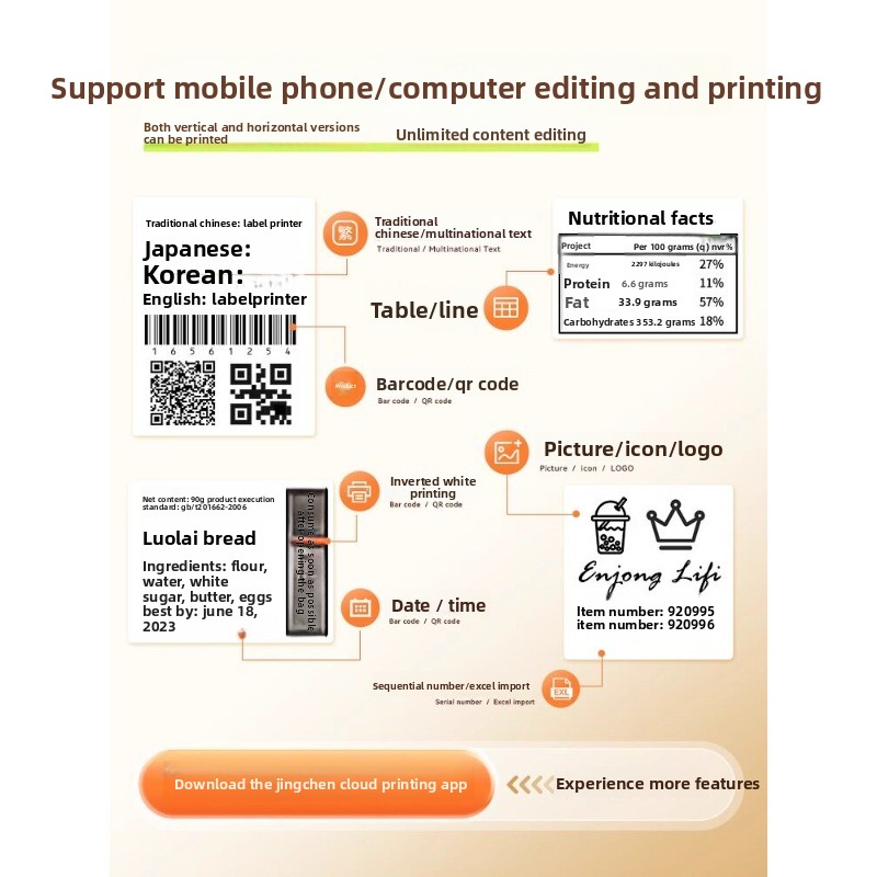 B3S Commerciële draagbare Blue - Barcode Printer recensie en prijs